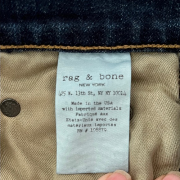 Rag & Bone Dre Boyfriend relaxed fit jeans in colour Mission - 98% cotton - Picture 14 of 15